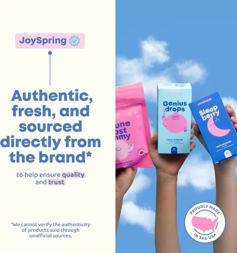 Vista 9 de JoySpring ZincBerry - Suplemento de zinc y vitamina para niños (2 fl oz) Gotas de apoyo inmunológico con sabor a saúco para niños de 3 a 16 años