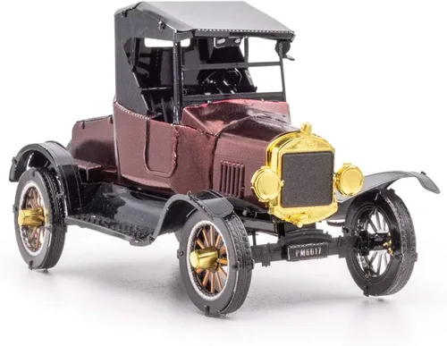 Vista 5 de Fascinations Metal Earth 1925 Ford Modelo T Runabout Kit de modelo de metal 3D