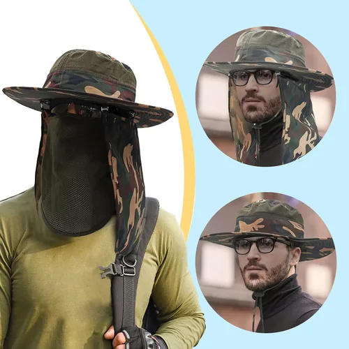 Vista 5 de Sombrero de pesca unisex para adultos