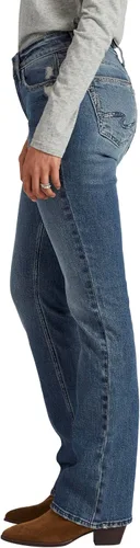 Vista 2 de Silver Jeans Co. Jeans Suki de tiro medio con corte de bota para mujer