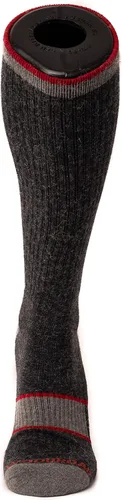 Vista 4 de WOODROAD Alpaca mezcla de lana hasta la rodilla calcetines para hombres y mujeres