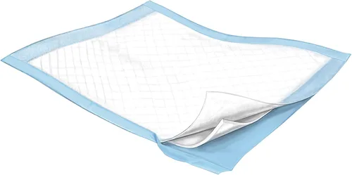 Vista 3 de Cardinal Health Simplicity Basic - Almohadillas absorbentes para incontinencia desechables, absorción ligera, núcleo de pelusa, lámina trasera