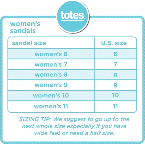 Vista 11 de totes Womens Everywear Ara Waterproof Pool & Beach Essential Summer Sandals