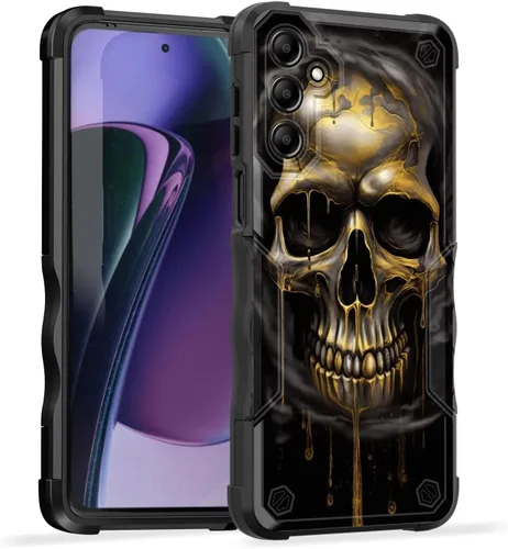 Vista 291 de Funda para Galaxy A14 5G, [Doble Capa][Protección contra Caídas de Grado Militar de 10 Pies] [Antideslizante] Funda Resistente a Prueba de Golpes