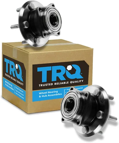 Vista 158 de TRQ Juego de 2 rodamientos de rueda delantera y conjunto de cubo compatible con Tesla 3 2020 Y 2018-2019 para Tesla 3 2020 Tesla Y AWD 2018-2019