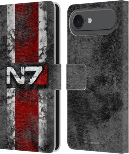Vista 103 de Head Case Designs Funda de piel con licencia oficial de EA Bioware Mass Effect Cerberus Logo Graphics tipo cartera compatible con Apple iPhone 11