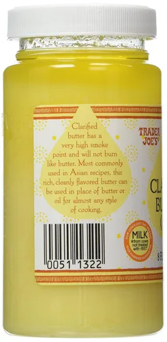 Vista 4 de Trader Joe's Mantequilla clarificada (Ghee) (2 frascos de 8 onzas)