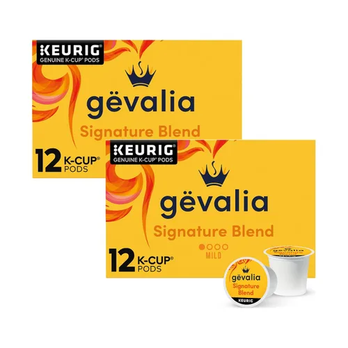 Vista 15 de Gevalia Cápsulas de Cappuccino Keurig K Cup con paquetes de espuma de 5.98 onzas (24 unidades, 4 cajas)