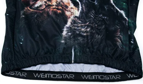 Vista 7 de Weimostar Camiseta de ciclismo de verano para hombre de manga corta para bicicleta de montaña