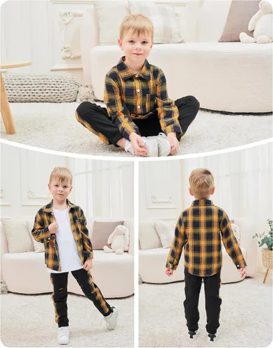 Vista 3 de FoWear Conjunto de ropa para bebé niño de 3 piezas, sudadera con capucha y pantalones blancos para otoño e invierno