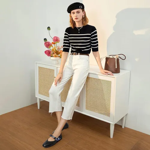 Vista 5 de Women's Flats Dressy Comfortable Flats Shoes Women Ballet Flats with Straps Dress Shoes