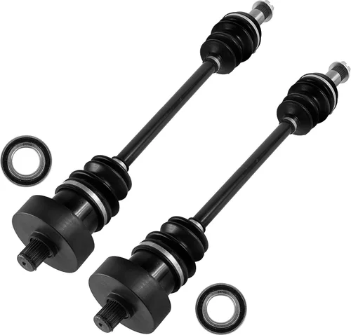 Vista 6 de Caltric 2 ejes de articulación CV traseros con rodamiento compatibles con Arctic Cat Prowler 700 XT XTX HDX 2009-2015