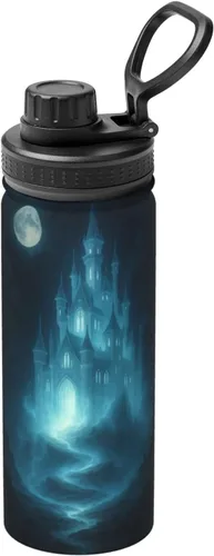 Vista 13 de Leafy Seadragon - Hervidor de agua aislado de acero inoxidable Botella de agua divertida con estampado Ideal para deportes y viajes Seadragón