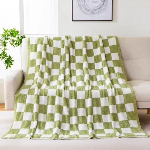 Vista 11 de YIRUIO Mantas y cobijas ultra suaves extra mullidas y cálidas, de felpa esponjosa y acogedora, de peso medio, ideales para regalos en cumpleaños