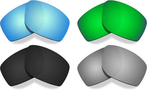 Vista 15 de Lentes de repuesto polarizadas prémium de 0.059 in para gafas de sol Oakley Gibston OO9449 - MultiOptions