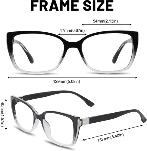 Vista 74 de OCCI CHIARI Gafas de lectura de moda para mujer y hombre