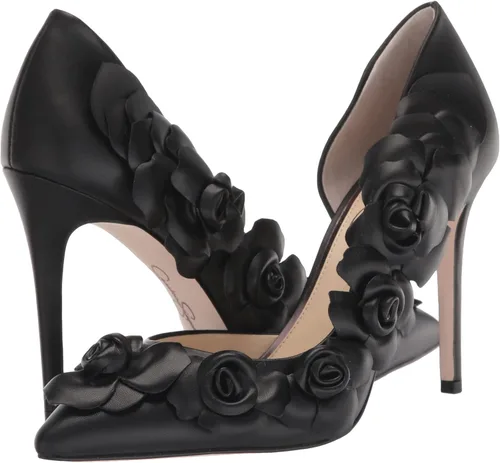 Vista 7 de Jessica Simpson Pointesta Women's Flower Embellished D'Orsay Stiletto Pumps