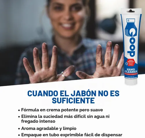 Vista 7 de GOOP Limpiador de manos multiusos sin agua y removedor de manchas, tubo de 5 onzas (paquete de 2)
