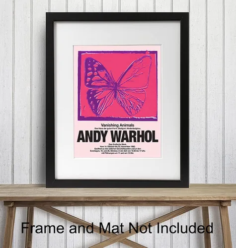 Vista 3 de Andy Warhol - Arte de pared y decoración, arte de pared de galería, arte pop, impresión moderna, imagen contemporánea, póster de museo, impresión