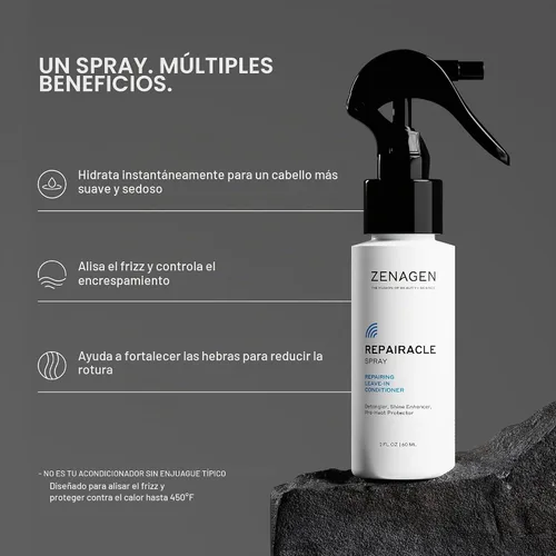 Vista 2 de Zenagen Repairacle Leave-In Conditioner Strengthens & Repairs