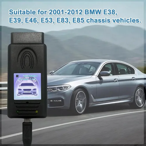 Vista 3 de para BMW escáner 1.4.0 programador V1.4 Eeprom, lector de códigos, herramienta de programación ECU para vehículos BMW E46, E38, E39, E53, E83, E85