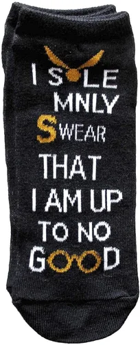 Vista 4 de Hyp Harry Potter Mischief Managed JuniorsWomens 5 Pack Ankle Socks Shoe Size 4-10