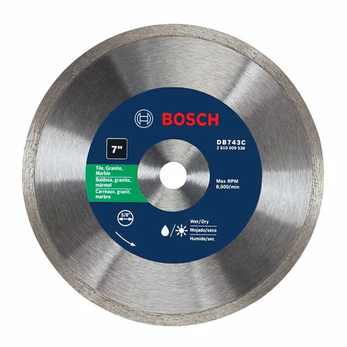 Vista 10 de Bosch DB4543S Hoja de diamante de borde continuo estándar de 4.5 pulgadas