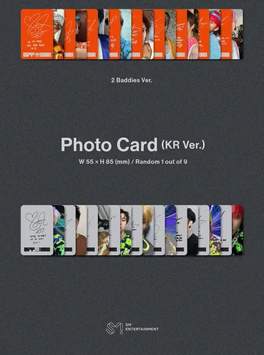 Vista 8 de (Libro de fotos Ver.) NCT 127 3 2 Baddies 4º Álbum (2 Baddies Ver.)+Tienda Tarjeta Regalo K-POP Sellado