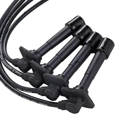 Vista 2 de AutoPart T ST-4245 Juego de cables de bujía de encendido, 0.276 in, 4 piezas, para Mazda 626 2.0L L4 1991cc 1998-2002