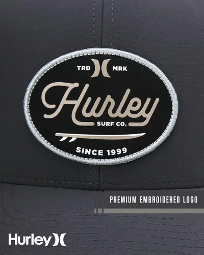 Vista 6 de Hurley Gorra de béisbol resistente al agua para hombre - Beach Break Trucker