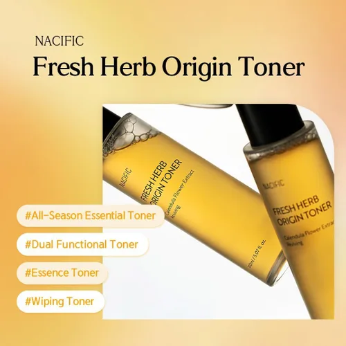 Vista 3 de NACIFIC Fresh Herb Origin - Juego de 4 piezas para el cuidado de la piel, tónico hidratante, suero antioxidante, crema hidratante, suero de niebla