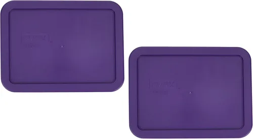 Vista 5 de Pyrex 7210-PC (3 tazas) Tapa de repuesto color morado ciruela, fabricada en Estados Unidos