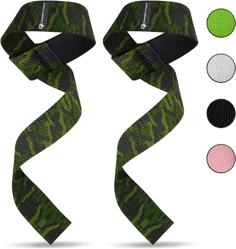Vista 10 de Gradient Fitness Correas de levantamiento Correas de muñeca para levantamiento de pesas, correas de levantamiento de pesas, correas