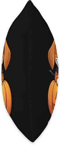Vista 2 de Spooky Beagle Halloween Beagle - Almohada divertida de Halloween con sombrero de bruja para perro, 16 x 16 pulgadas, multicolor