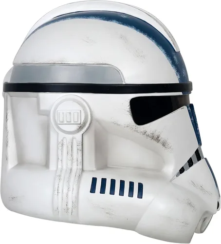 Vista 6 de Casco de soldado clon Commander Cosplay casco Deluxe Cosplay Prop para fans Edición Coleccionista