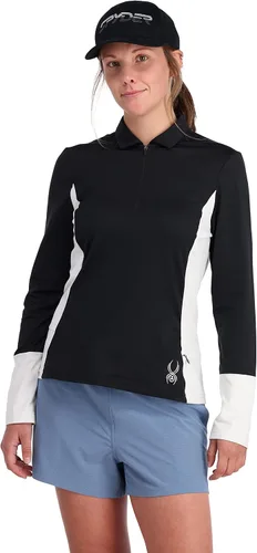 Vista 3 de Spyder Cuello con cremallera Arc Graphene Tech para mujer