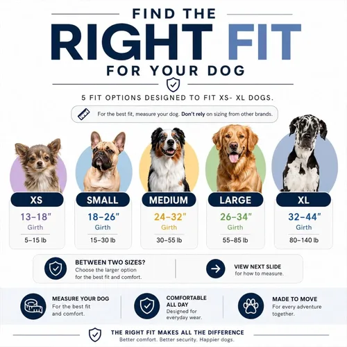 Vista 3 de ShawnCo Essential Pro - Arnés para perro, chaleco sin tirones para mascotas con 3 clips para correa y parches laterales removibles y reflectantes