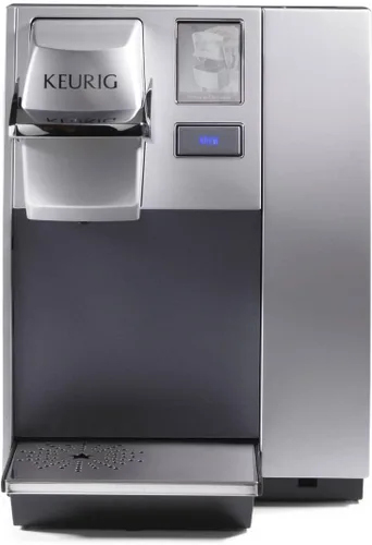 Vista 3 de Keurig K155 Office Pro cafetera K-Cup Pod comercial, una taza, color plateado