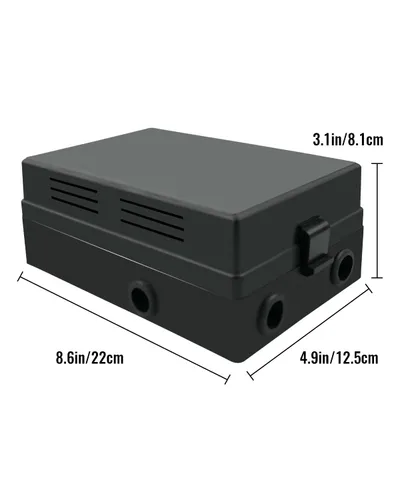Vista 6 de Caja de relé de fusibles de 12V con 15 fusibles y 10 relés y terminales, 15 ranuras para fusibles y 10 ranuras para relés de 4/5 pines, soporte