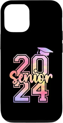 Vista 25 de Funda para iPhone 11 Pro Max Senior 2024 Clase de 2024 Seniors Graduación 2024 Senior 24