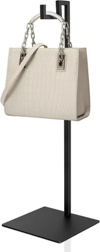 Vista 3 de Polmart Soporte de exhibición ajustable de encimera para bolsos, coronas, sombreros, bufandas, joyas y manualidades, resistente al desgaste, base