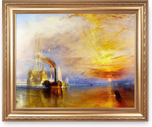 Vista 58 de A&T ARTWORK A Brisk Breeze por Willem van de velde Reproducciones de pintura de velero, impresiones en lienzo giclée para decoración del hogar, 20 x