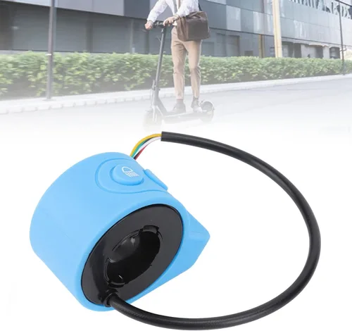Vista 6 de RiToEasysports Scooter eléctrico Acelerador Acelerador de pulgar Sensible Scooter Acelerador Perilla de Acelerador Accesorios de Dedo Reemplazo