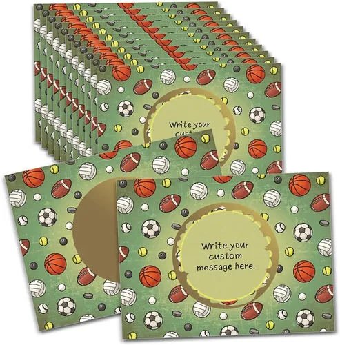 Vista 16 de My Scratch Offs 20 Boletos Dorados para el Día de San Patricio Haz tus propias Tarjetas de Rascar DIY con Adhesivos de Rascar para Boletos de Rifa