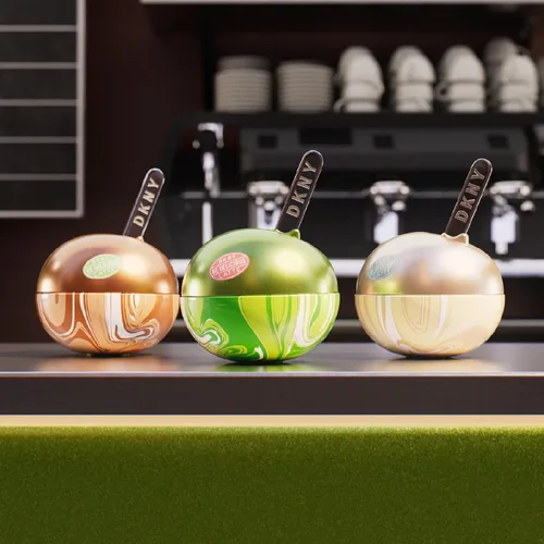 Vista 5 de DKNY Be Delicious Latte Pistachio Eau de Parfum Perfume en espray para mujer, 1.7 onzas líquidas