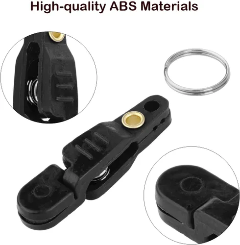 Vista 2 de Heavy Tension Snap Release Clips for Weight Planer Board Kites Downrigger Trolling Fishing