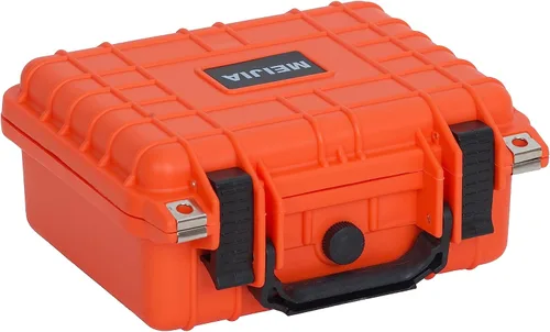 Vista 10 de MEIJIA Estuche Protector Impermeable IP67 Portátil para Todo Clima, Estuche Rígido para Cámara, Estuche Seco con Espuma Personalizable, Apto