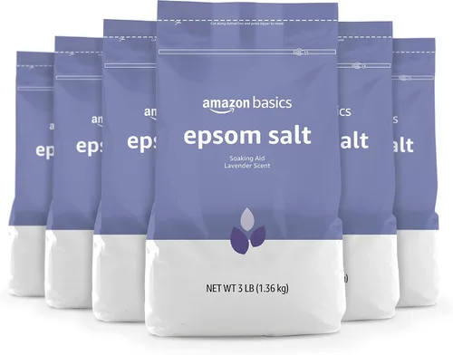 Vista 6 de Amazon Basics - Esencia para remojar sal Epsom con aroma a lavanda, 3 libras, paquete de 1 (anteriormente Solimo)