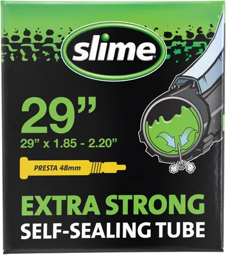 Vista 12 de Slime 30051 Tubo interior de bicicleta con sellador de pinchazos Slime extra fuerte, autosellante, evita y repara, válvula Schrader, 16 pulgadas x