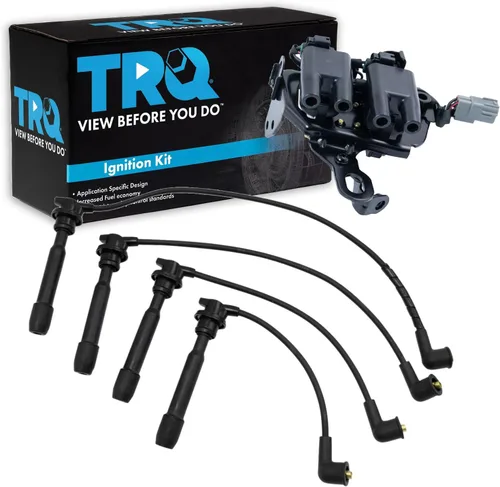 Vista 13 de Kit de Bobina de Encendido TRQ de 2 Piezas Compatible con Hyundai Tucson 2005-2009, Kia Sportage 2005-2010